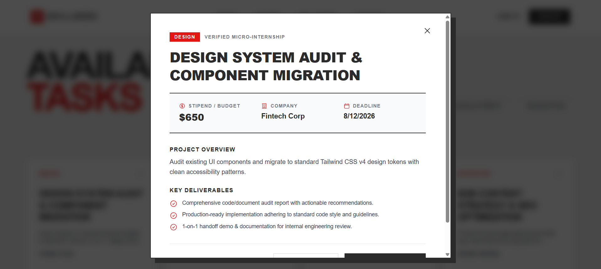 SkillSeed Application Screenshot